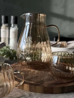 Glaskande med riller