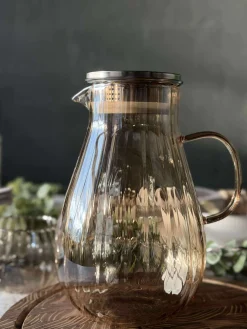 Glaskande med riller