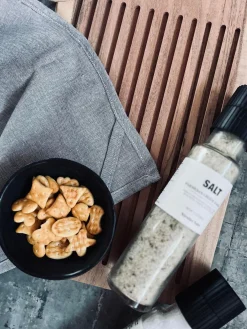 Grå viskestykker - Sæt af 3 stk