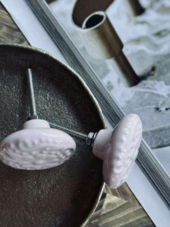 Greb Rosa keramik - 2 stk.