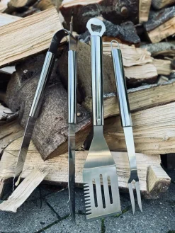 Grillredskaber – Sæt med 3 dele