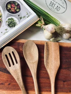 Grydeske sæt med 3 stk. - Akacia