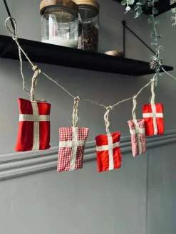 Guirlande med 5 flag