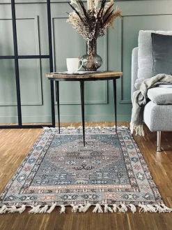 Gulvtæppe Aisha Blå - Flere størrelser