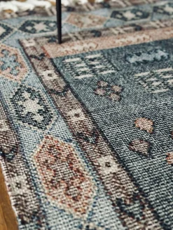 Gulvtæppe Aisha Blå - Flere størrelser