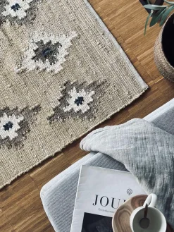 Gulvtæppe Beige - Flere størrelser