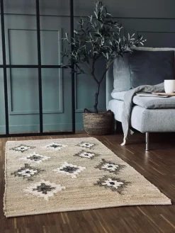 Gulvtæppe Beige - Flere størrelser