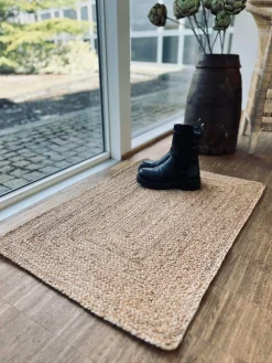 Gulvtæppe i jute - Måtte 60x90cm