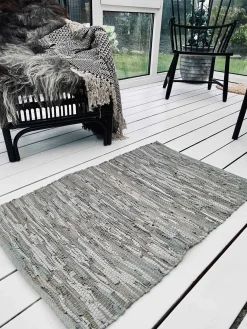 Gulvtæppe i skind - 60x90