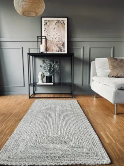 Gulvtæppe Lys Grå – Godkendt til inde og ude