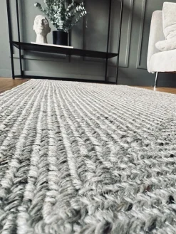 Gulvtæppe Lys Grå – Godkendt til inde og ude