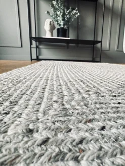 Gulvtæppe Lys Grå – Godkendt til inde og ude