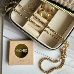 Halskæde Aleandre 18k forgyldt - 59cm