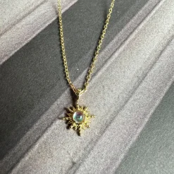 Halskæde Amanda 18K forgyldt sterling sølv