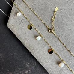 Halskæde Darcy 18k forgyldt Sterling sølv