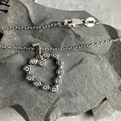 Halskæde Denise 18k forgyldt