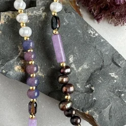 Halskæde Evelyn 18K forgyldt