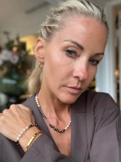 Halskæde Evelyn 18K forgyldt