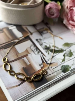 Halskæde GIO - Vandfast - Forgyldt