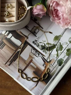 Halskæde GIO - Vandfast - Forgyldt