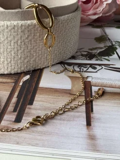 Halskæde GIO - Vandfast - Forgyldt