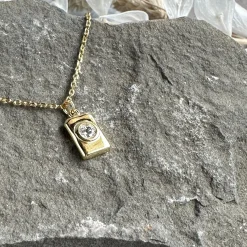 Halskæde Jayne 18K forgyldt