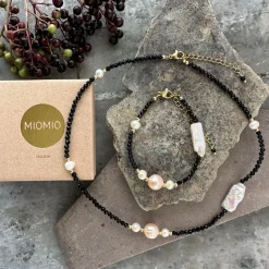 Halskæde Jessie 18K forgyldt