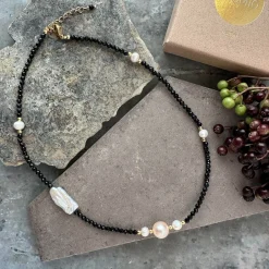 Halskæde Jessie 18K forgyldt