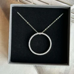 Halskæde Kendal - rhodium belagt