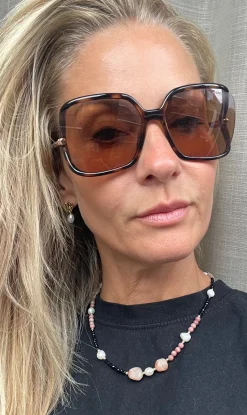 Halskæde Kimmie m. Ferskvandsperler