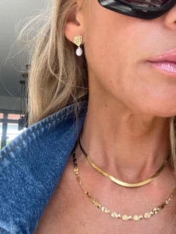 Halskæde Lulu - 18k forgyldt