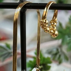 Halskæde Lulu - 18k forgyldt