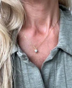 Halskæde Maggie forgyldt