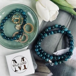 Halskæde Mary Sea green