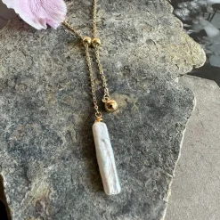 Halskæde Mindy forgyldt