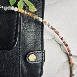 Halskæde Sarah - Natur mix perler