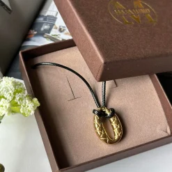 Halskæde Savannah forgyldt