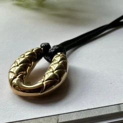 Halskæde Savannah forgyldt