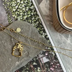 Halskæde Victoria 18K forgyldt sterling sølv