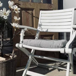 Havehynde futon – Grå 40×40