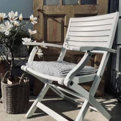 Havehynde futon – Grå 40×40