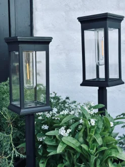 Havelampe MIRA med solar – Sæt med 2 stk.