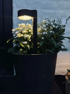 Havelampe Nancy med solar – Sæt med 4 stk.