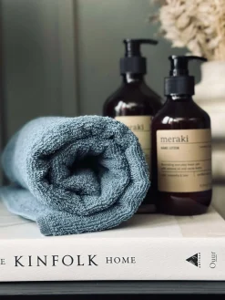 Håndklæde Blå - 50x100