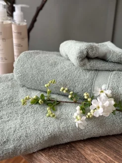 Håndklæde Grøn - 30x50