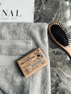 Håndklæde Sand - 50x100cm Øko-tex