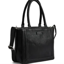 Håndtaske med nitter