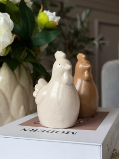 Høne - Hvid eller beige