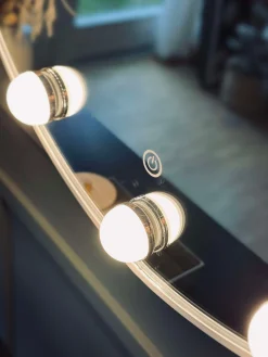 Hollywood Makeup Spejl med lys - Dia 50cm