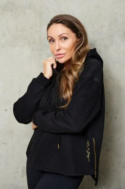 Hoodie Black Lux